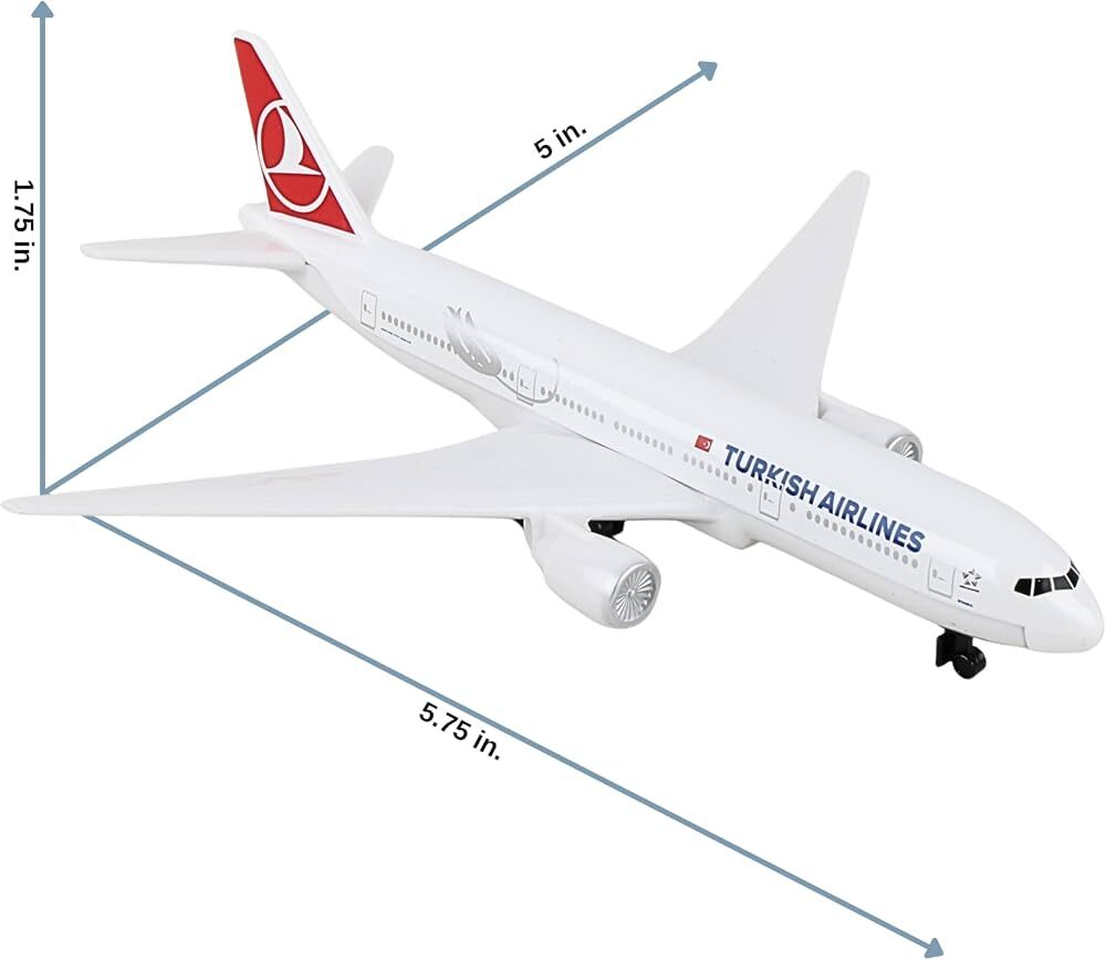 土耳其航空 波音777單架玩具飛機