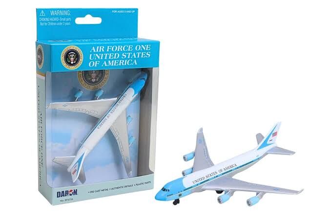 美國空軍一號 波音747 VC-25A單架玩具飛機