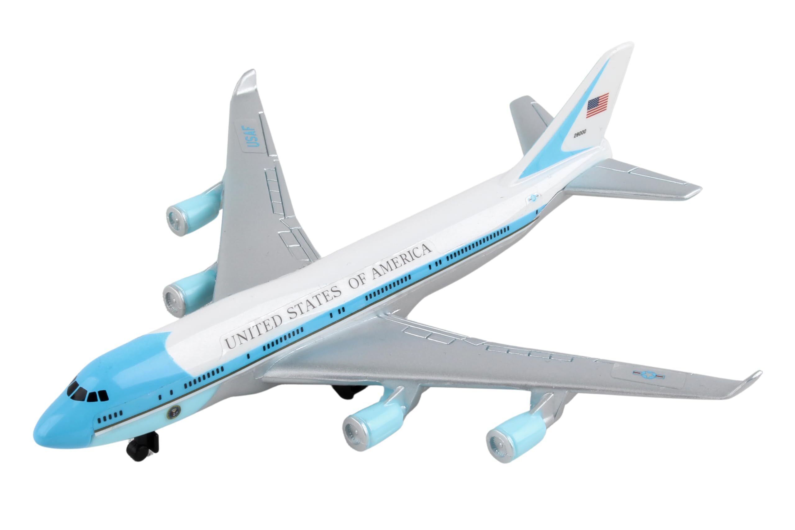 美國空軍一號 波音747 VC-25A單架玩具飛機
