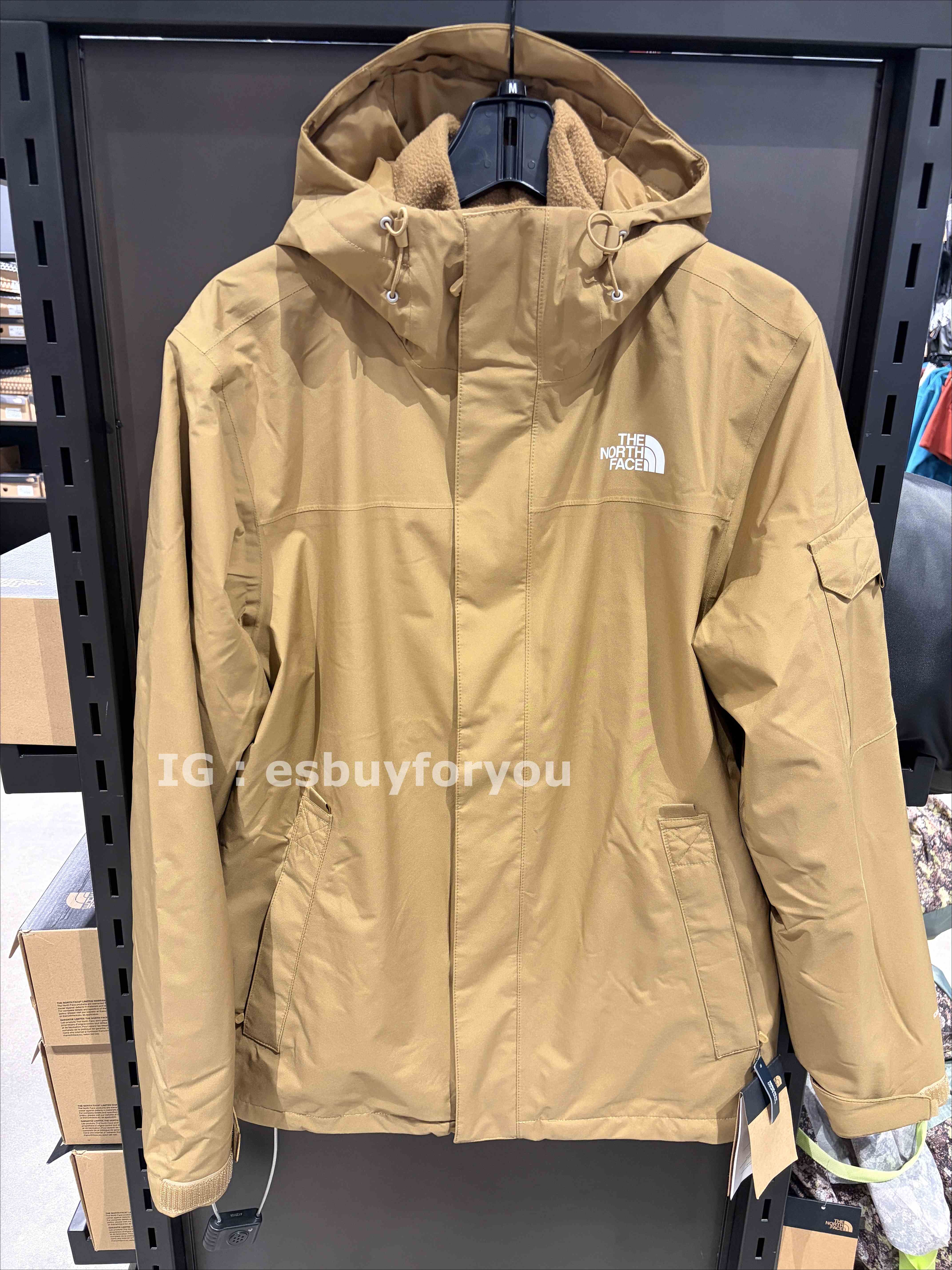 THE NORTH FACE 男大人 三合一 TORO 搖立絨刷毛內裡 防風 防水 連帽 風衣外套 (內裡可單穿)