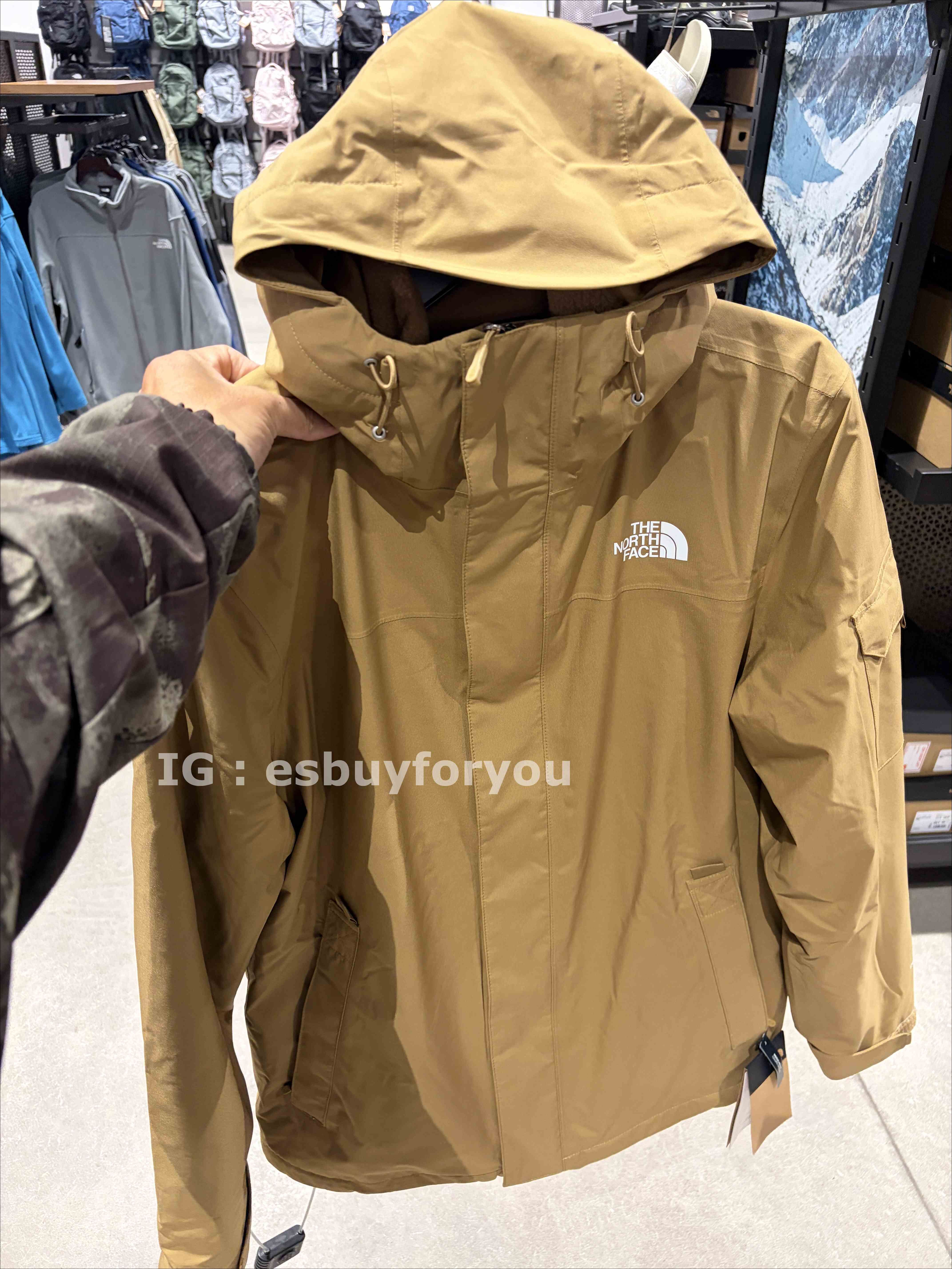 THE NORTH FACE 男大人 三合一 TORO 搖立絨刷毛內裡 防風 防水 連帽 風衣外套 (內裡可單穿)