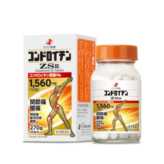 ZERIA 新藥工業｜軟骨素ZS錠 270錠