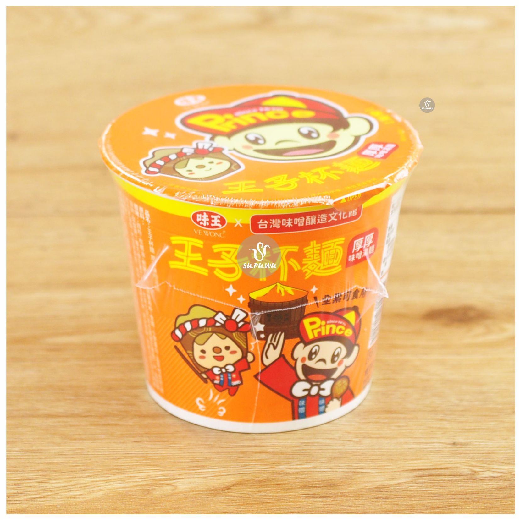 〔味王〕王子杯麵 厚厚味噌湯麵