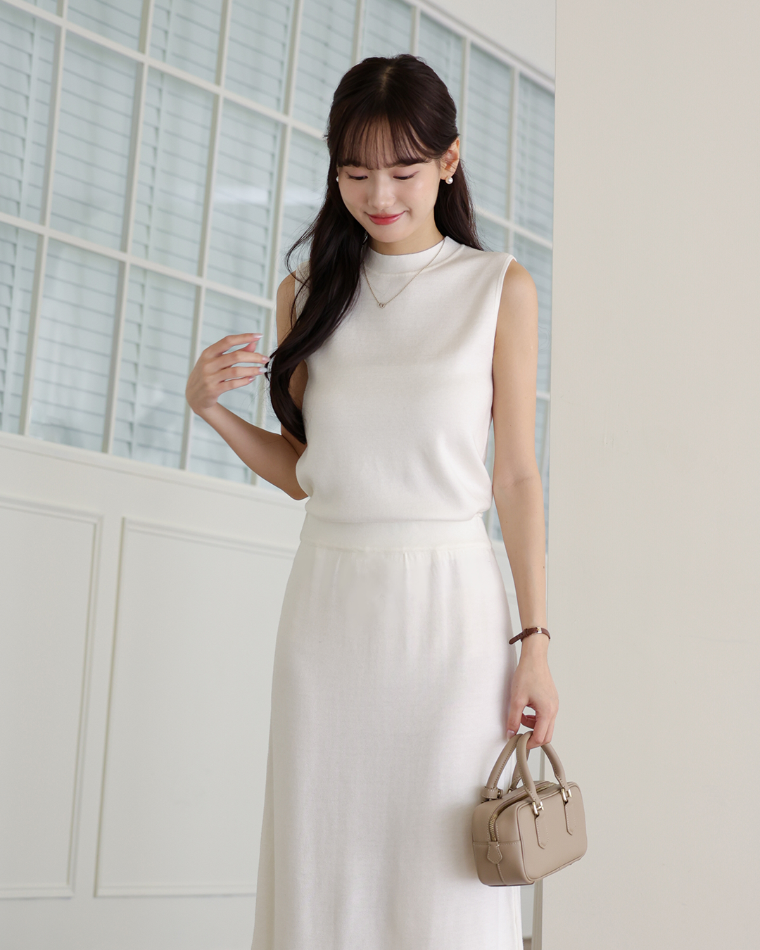 當日出貨 Mood made │Aurelia羊毛優雅無袖針織上衣