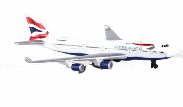 British Airways Boeing 747 Single Plane