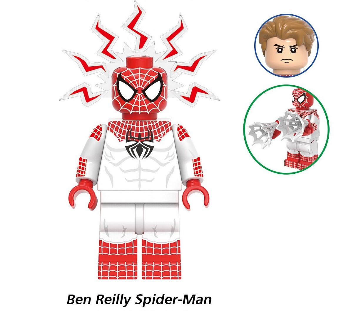 Spiderman Marvel Custom Minifigures Fit Lego G0232 GH1033