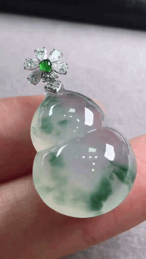 91313 翡翠葫蘆吊墜