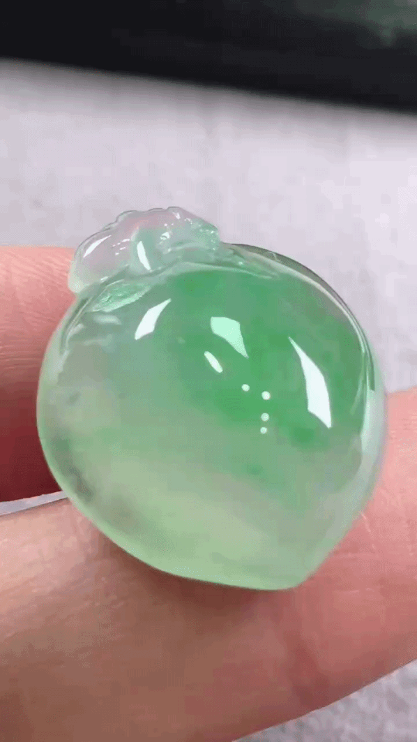 91314 翡翠壽桃