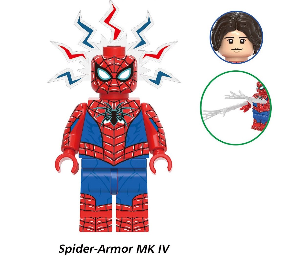 Spiderman Marvel Custom Minifigures Fit Lego G0232 GH1034