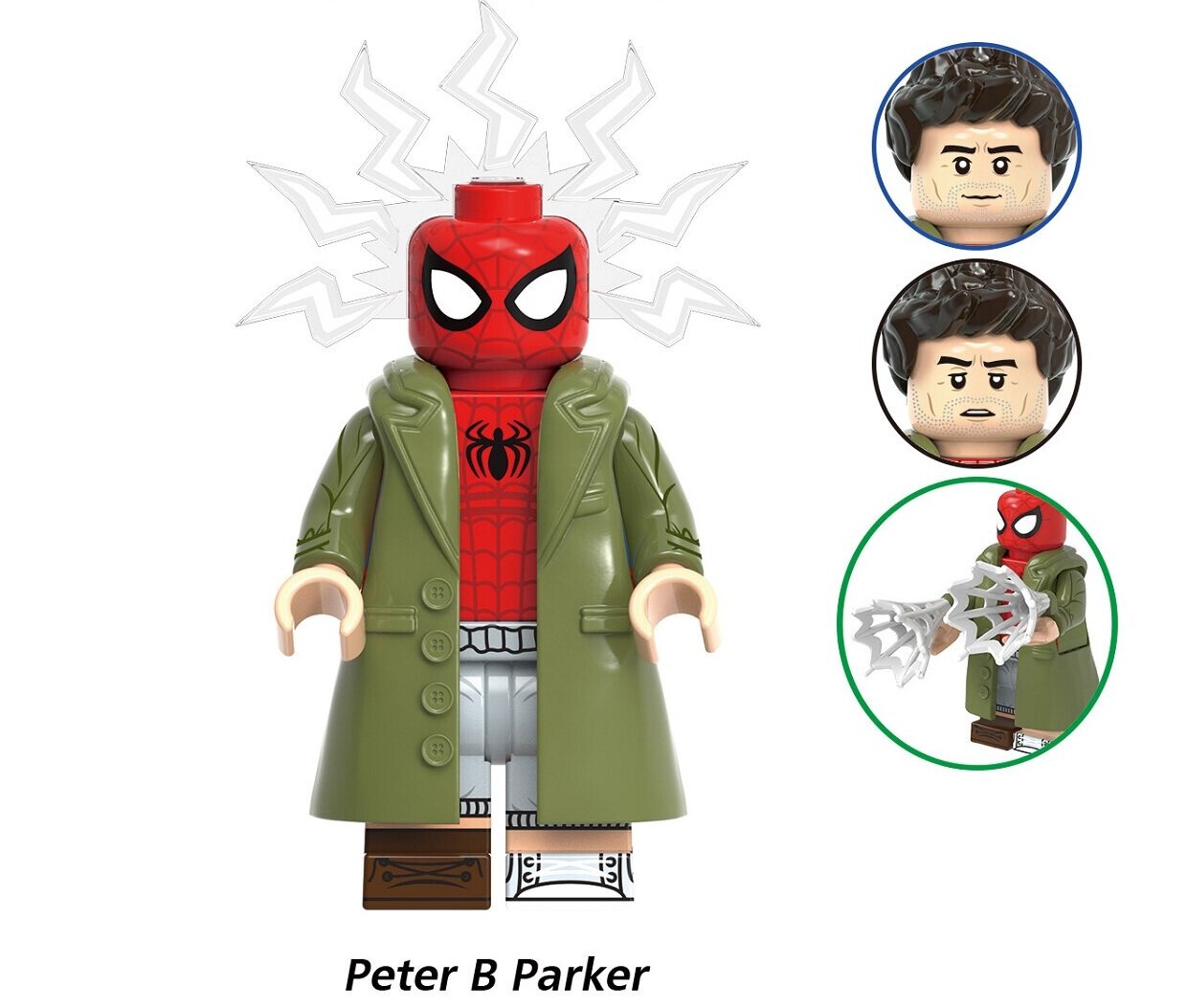Spiderman Marvel Custom Minifigures Fit Lego G0232 GH1035