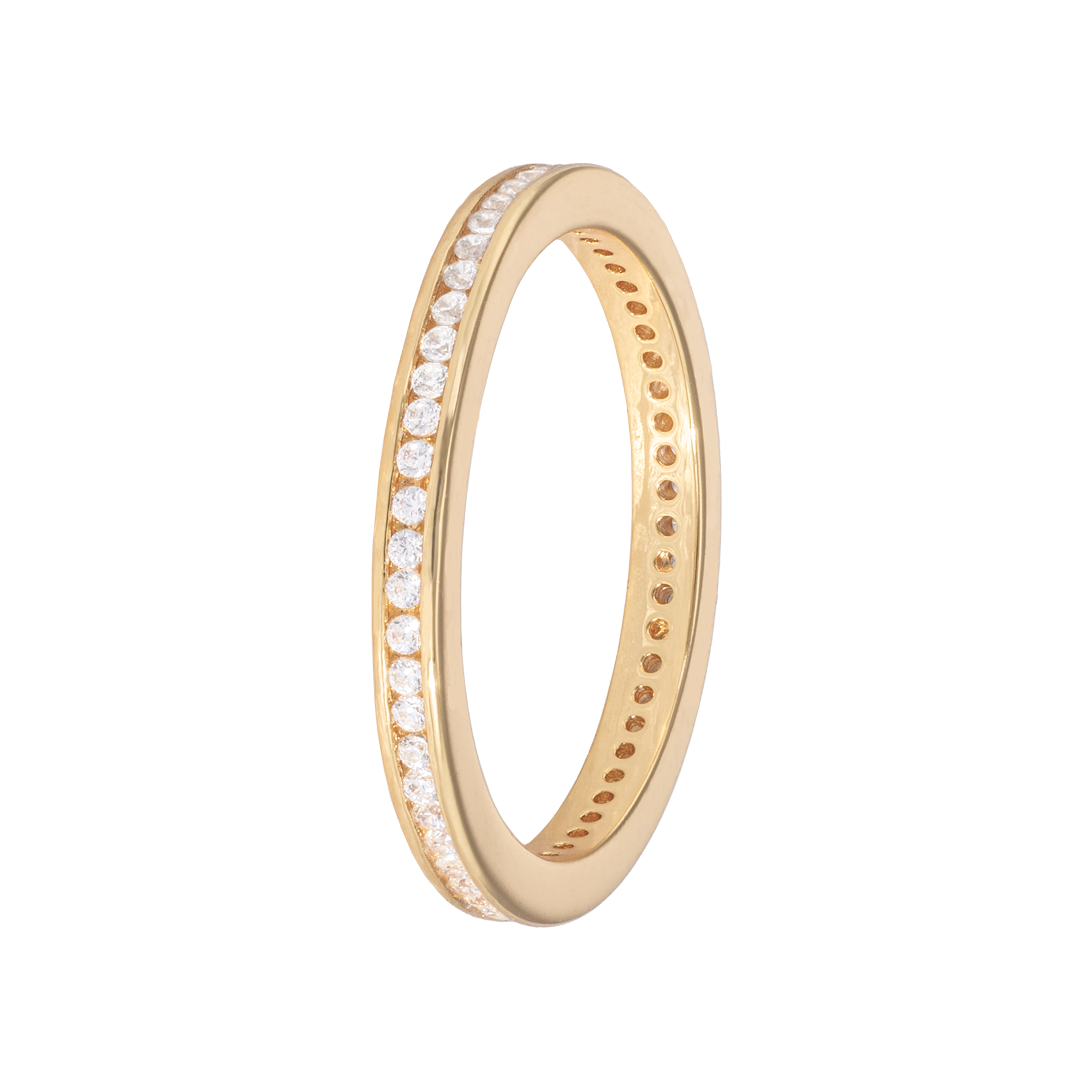 ETERNITY RING GOLD｜Emilia