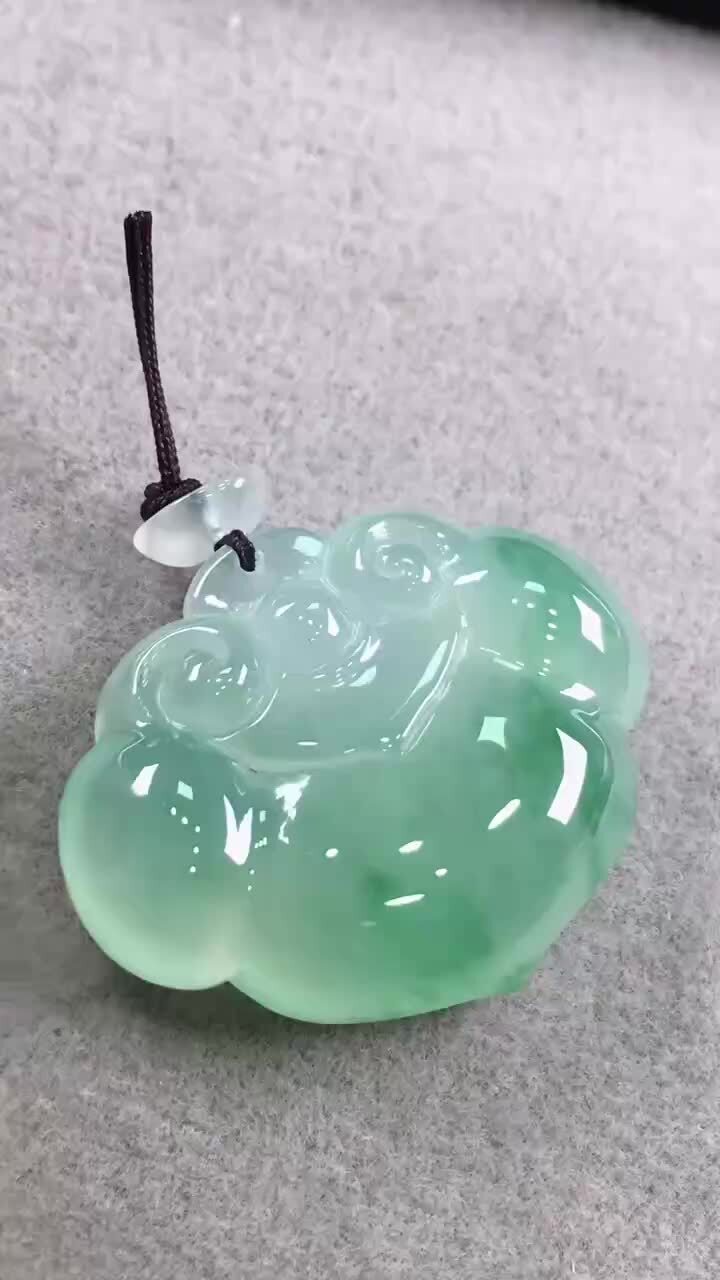 91316 翡翠如意鎖