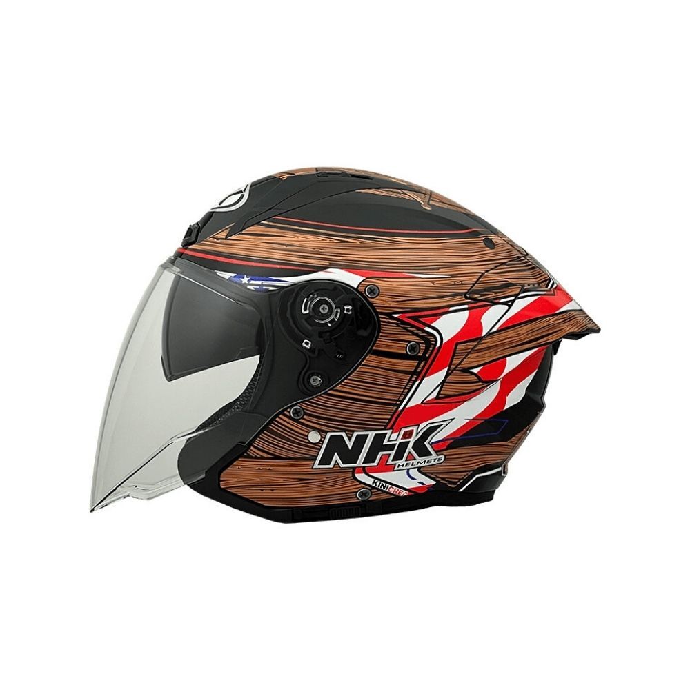 【預購商品】NHK S2GP Pro 3/4罩安全帽 彩繪 DM17＃2 美國站警長
