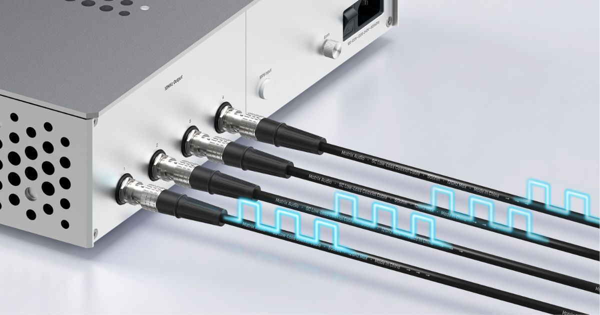 Matrix Audio 銀銅 HiFi 時鐘線