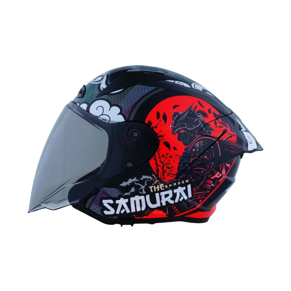 【預購商品】NHK S2GP Pro 3/4罩安全帽 彩繪 黑武士