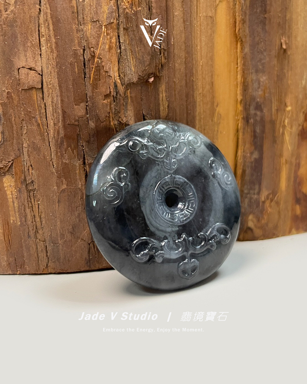 【JadeV｜翡境寶石】烏雞 福壽雙全 翡翠