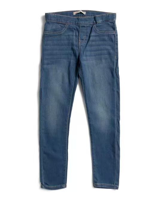 【預購】LEVIS N090411 女童款牛仔褲 (深藍色)