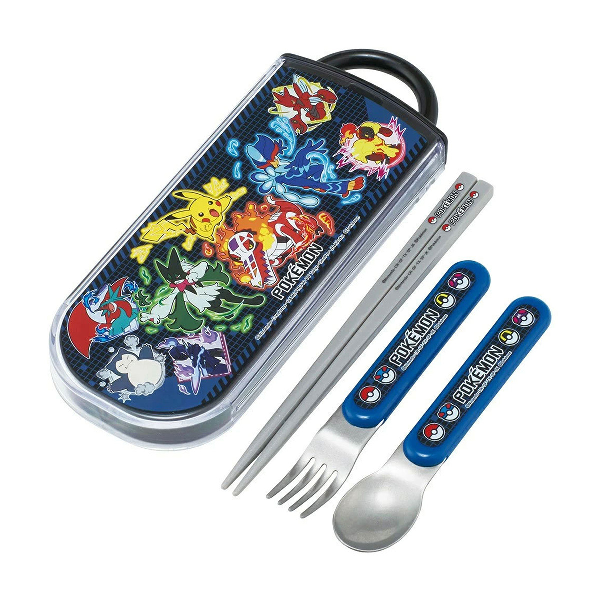 Skater Pokémon Chopsticks Spoon Fork Set -TACC2AG