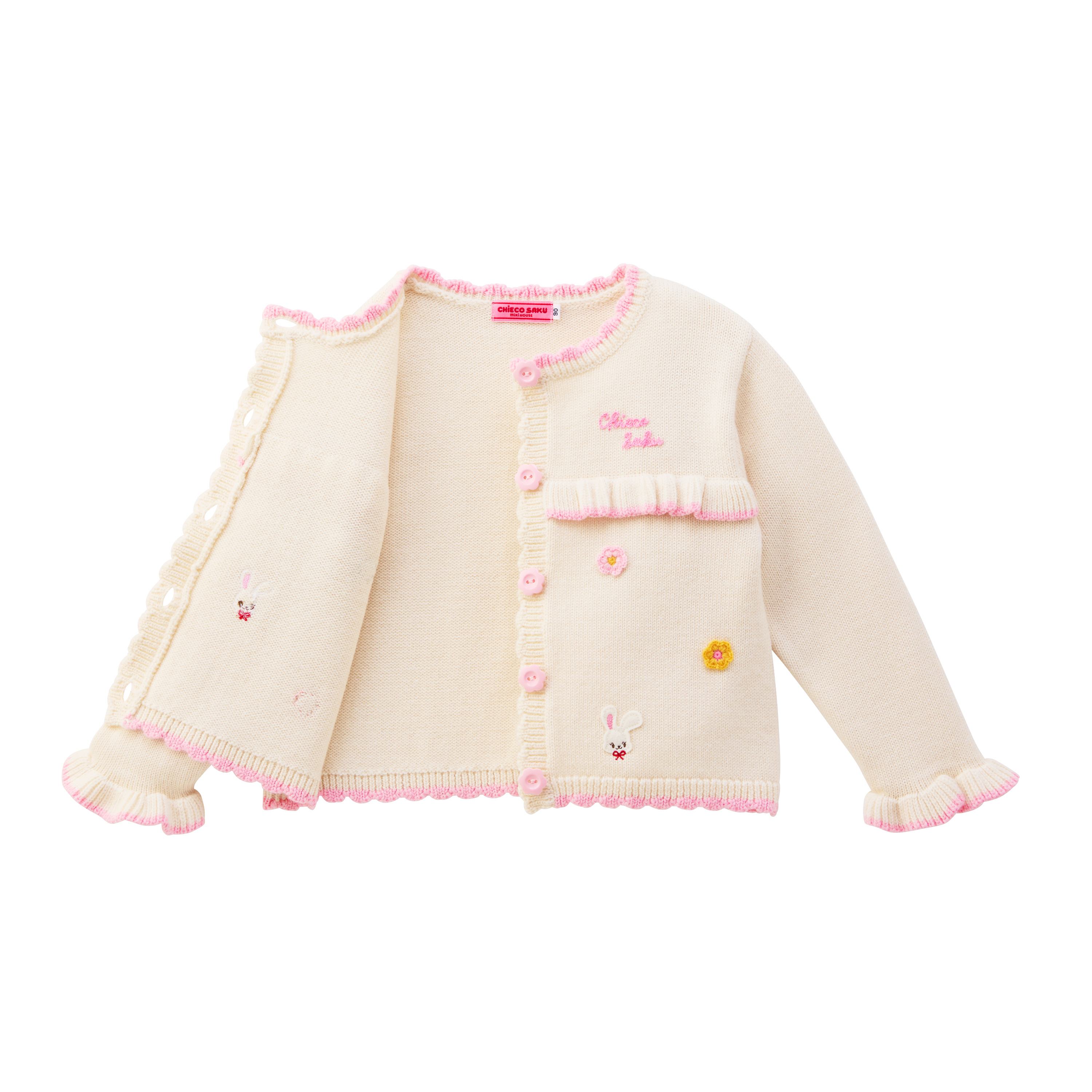 CHIECO SAKU 刺繡毛衣開衫