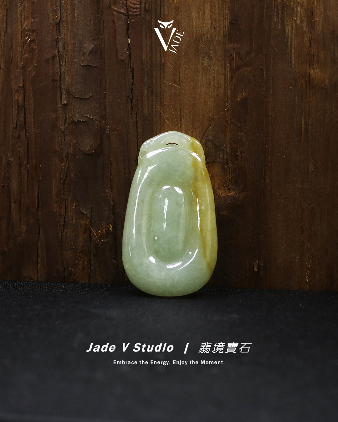 【JadeV｜翡境寶石】 糯冰 福貝 雙彩 掛件 翡翠