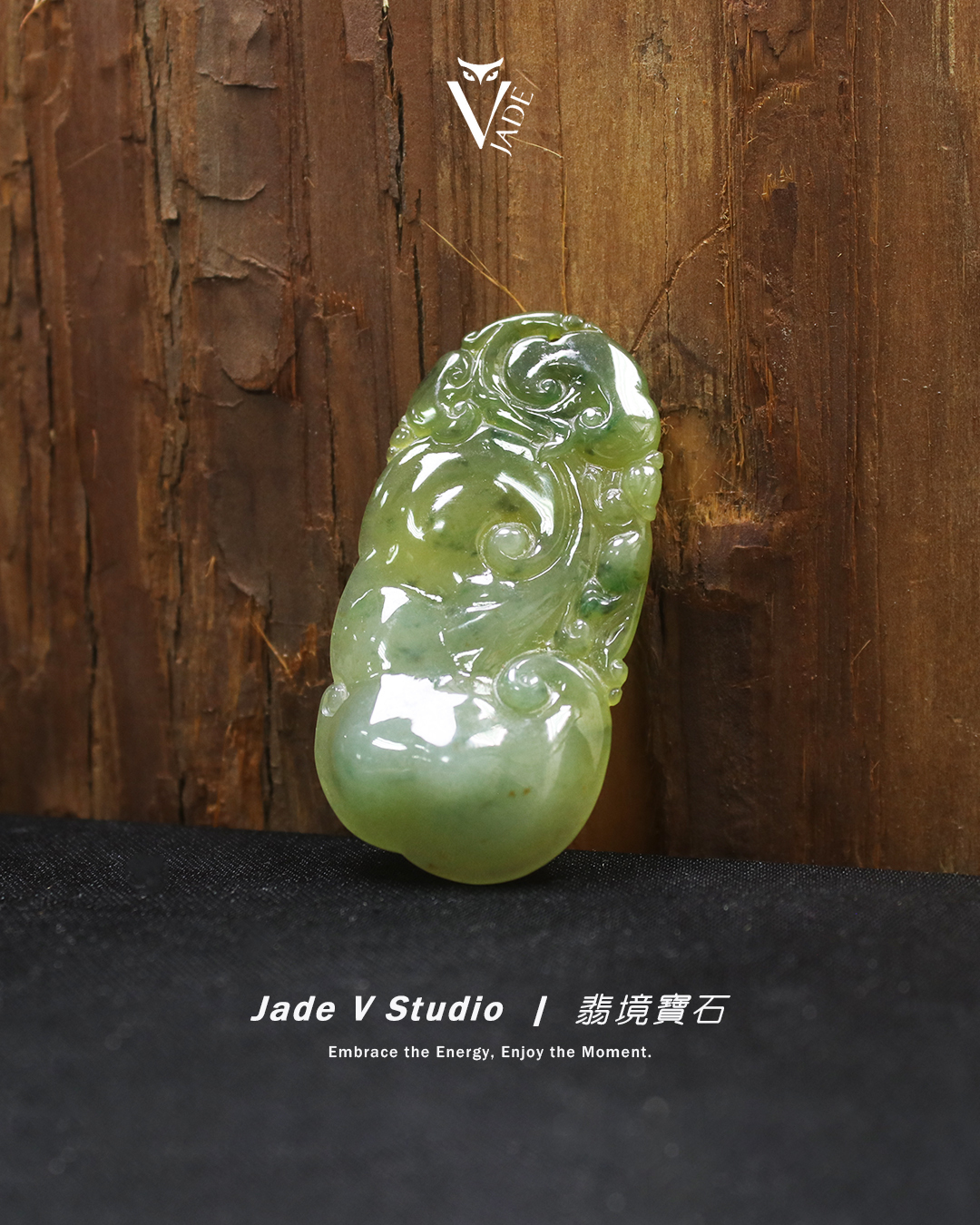 【JadeV｜翡境寶石】糯冰 雙彩 如意 翡翠