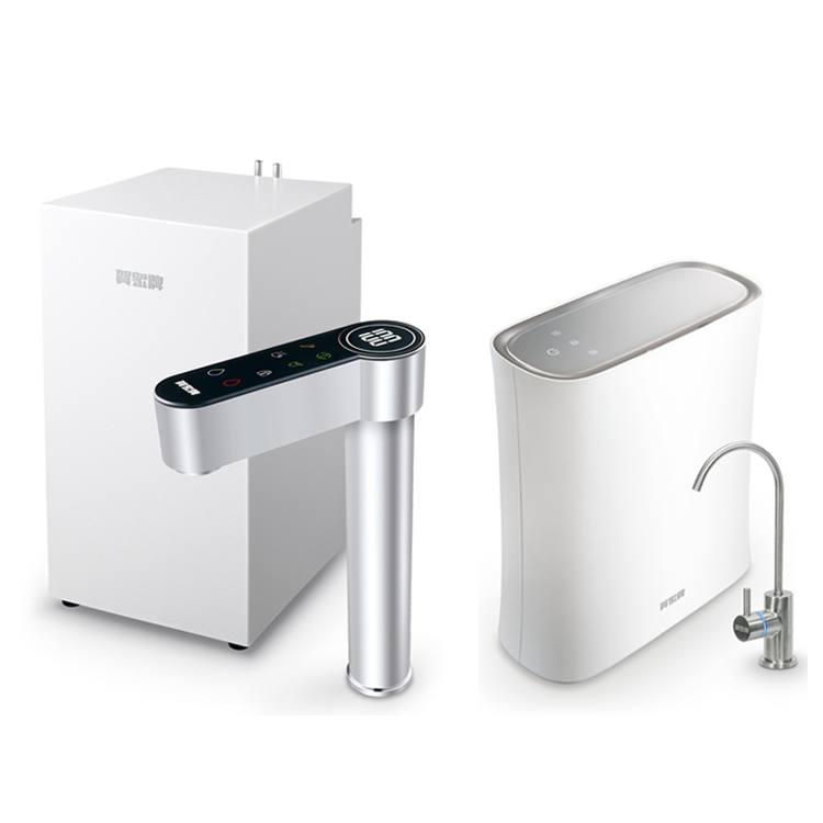 ACUO 賀眾牌 廚下型節能冷熱飲水機+無桶式RO淨水組合(UW-2212HW-1+UR-5912JW-8)