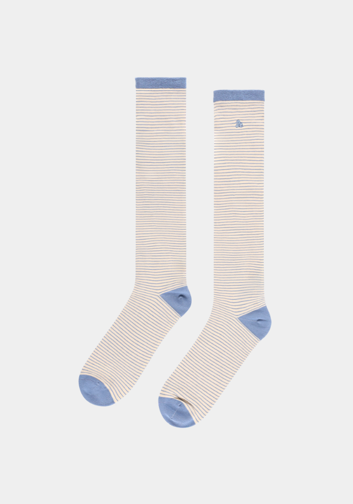 HEISAN Symbol Sriped Socks
