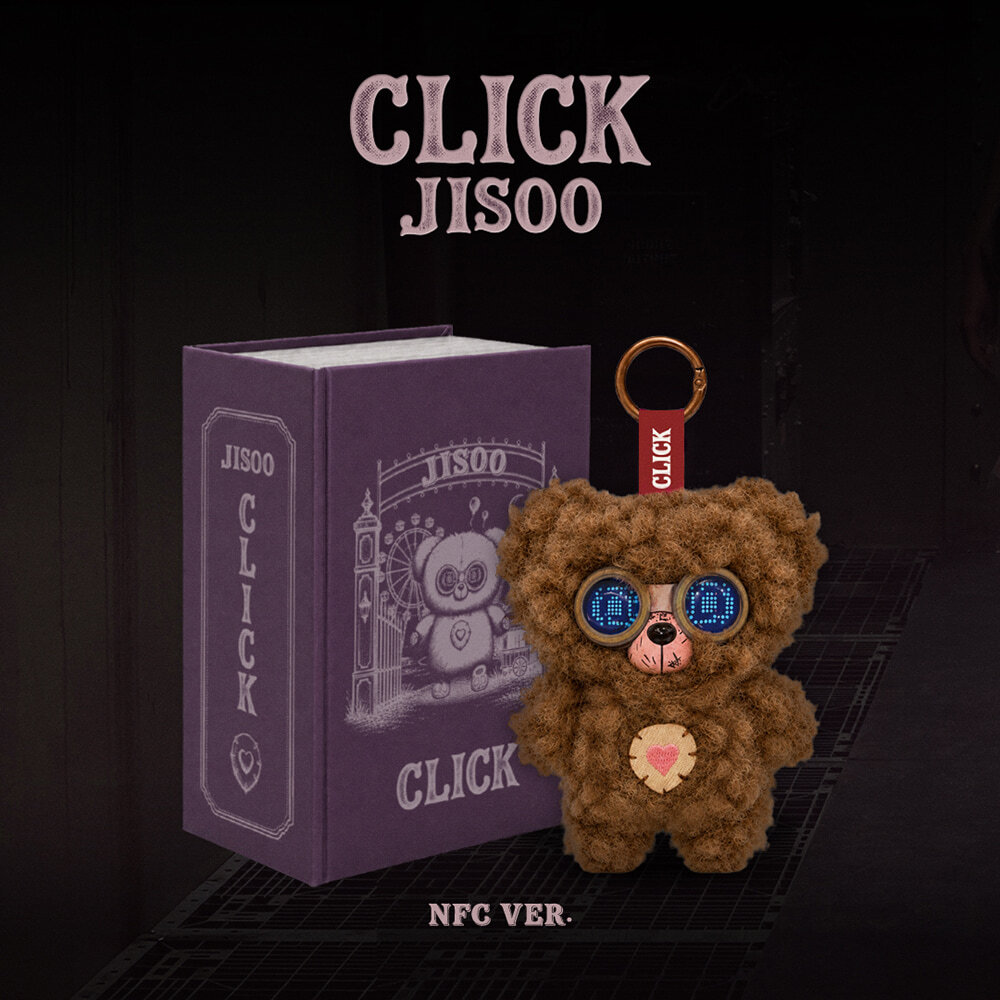 預購｜JISOO (BLACKPINK) 單曲專輯 [CLICK] 娃專 CLICK BABY BEAR NFC VER.