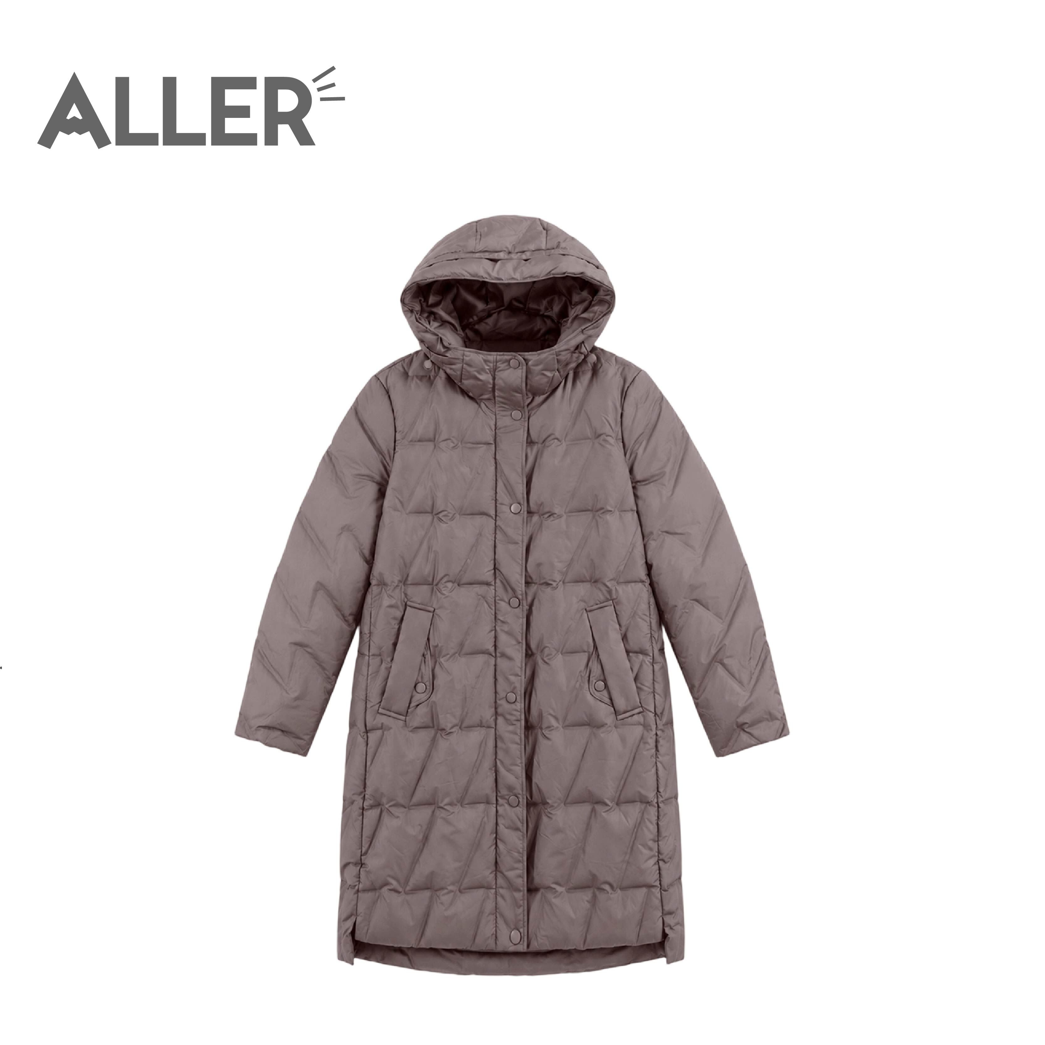 ALLER F.S. 長版羽絨外套 女款 (咖啡色) 02AL0861B