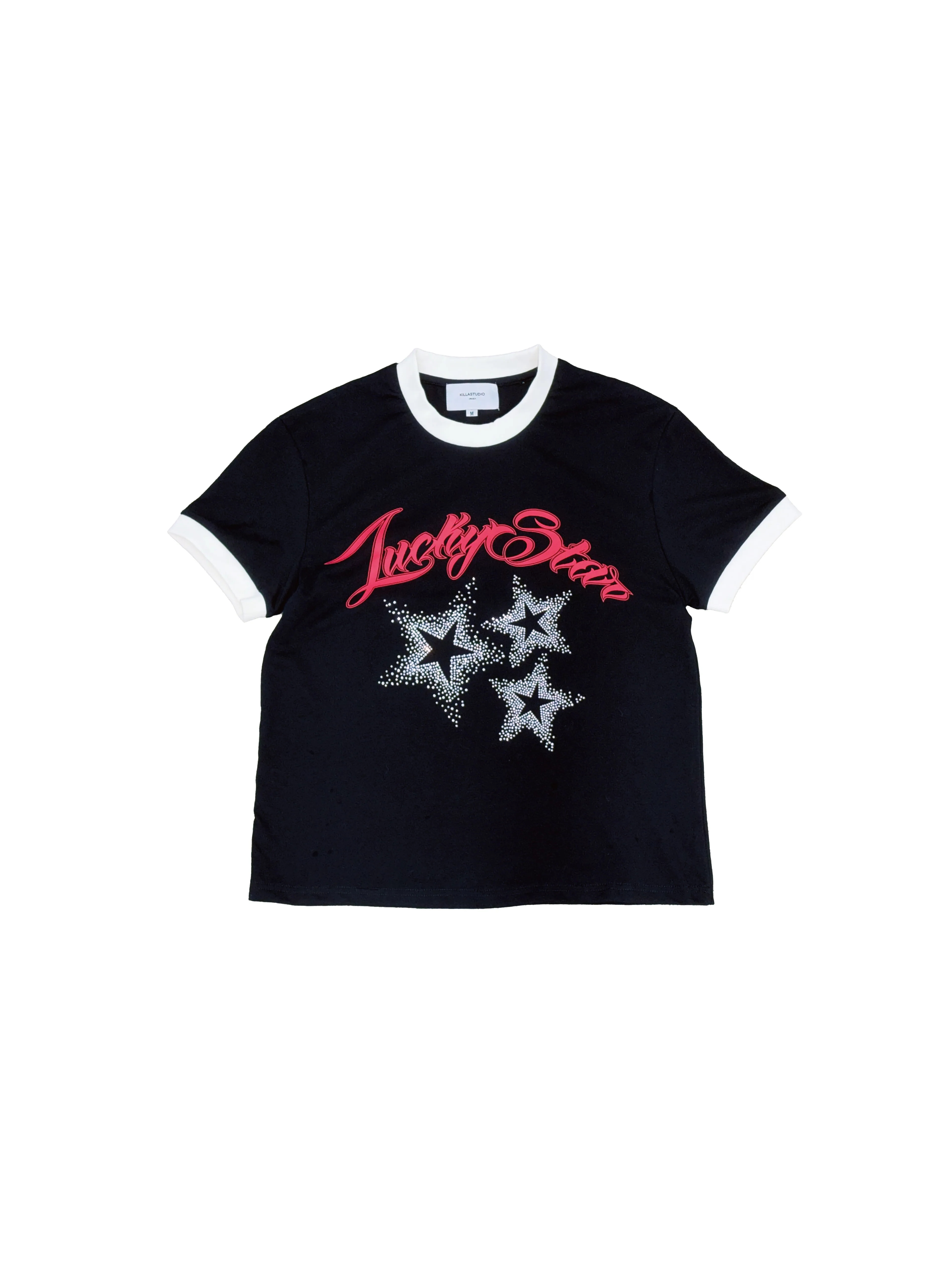 【車庫服飾】FASHION KILLASYSTEM LUCKY STAR SPARKLE RINGER TEE