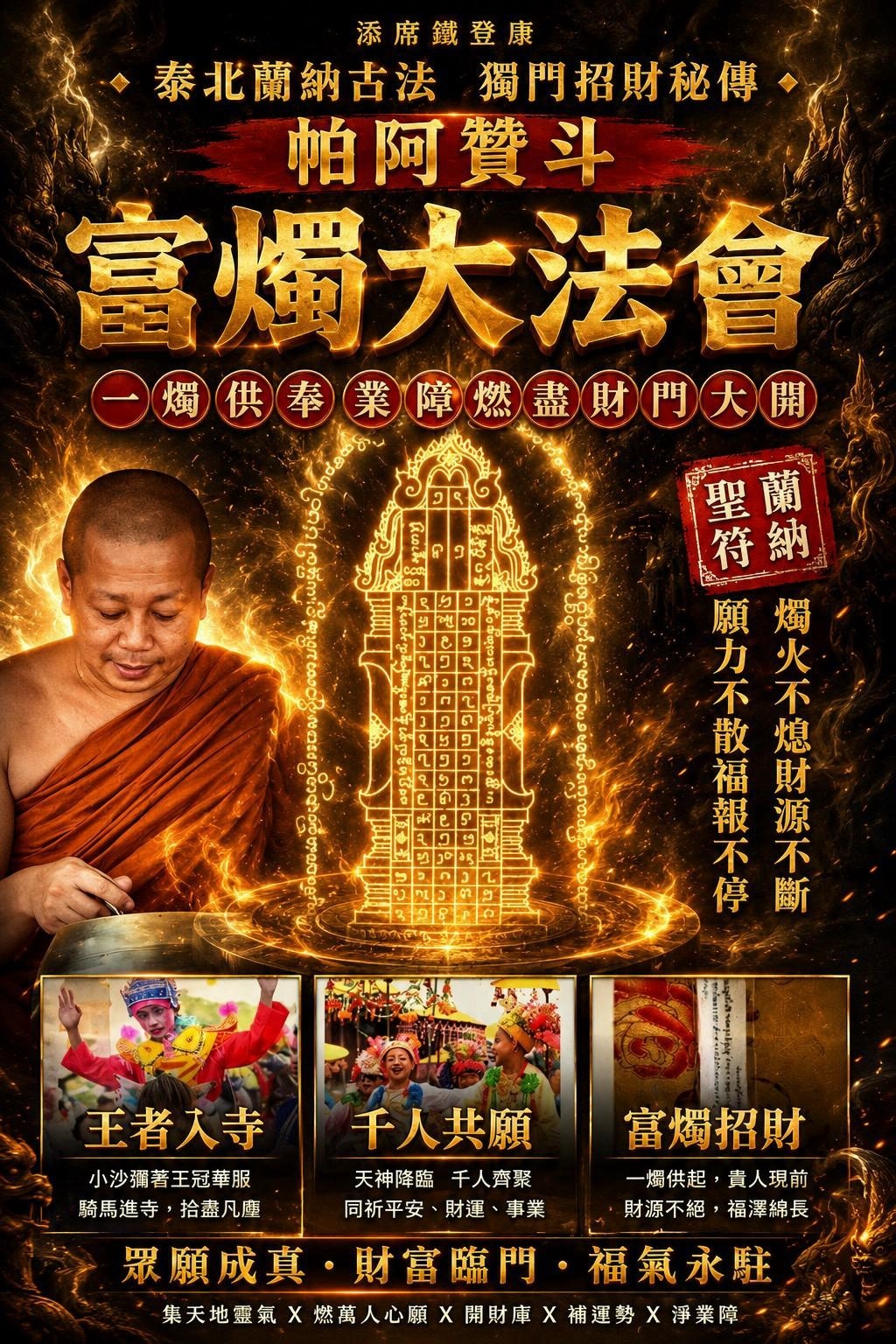 #6 泰北蘭納富燭財神（古巴多大師）