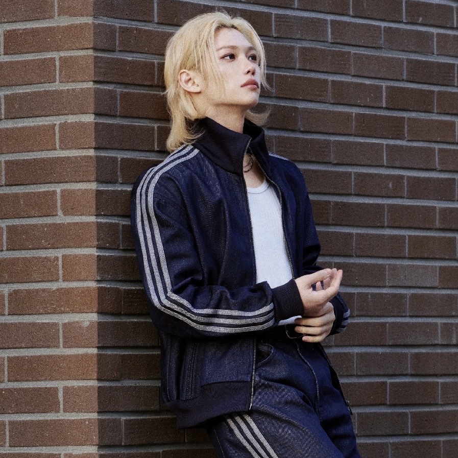 ADIDAS ORIGINALS 深藍 牛仔外套 FELIX同款 單寧 休閒 LG4857