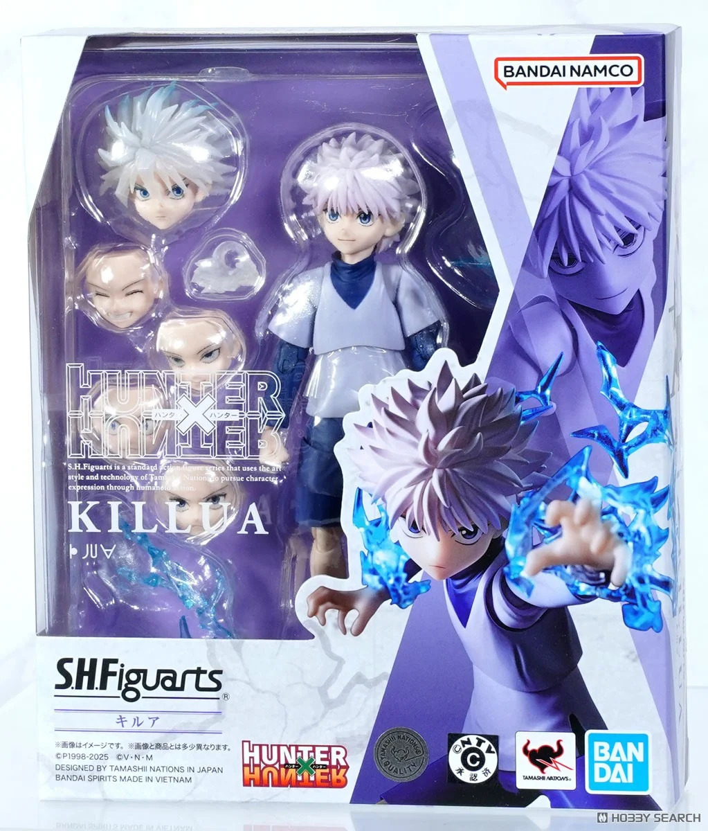 特價 全新 萬代 SHF  奇犽 獵人 可動完成品