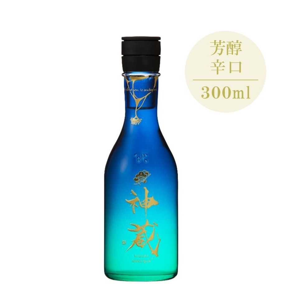 神藏 瑠璃 純米無濾過生原酒 (300ml)