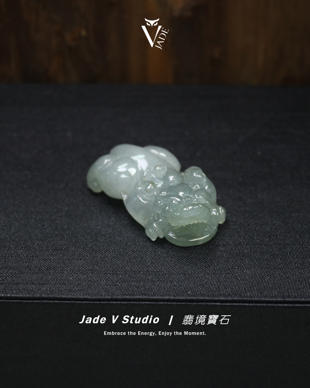 【JadeV｜翡境寶石】糯冰 晴水 招財貔貅 翡翠