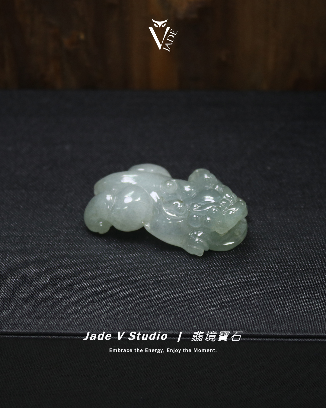 【JadeV｜翡境寶石】糯冰 晴水 招財貔貅 翡翠