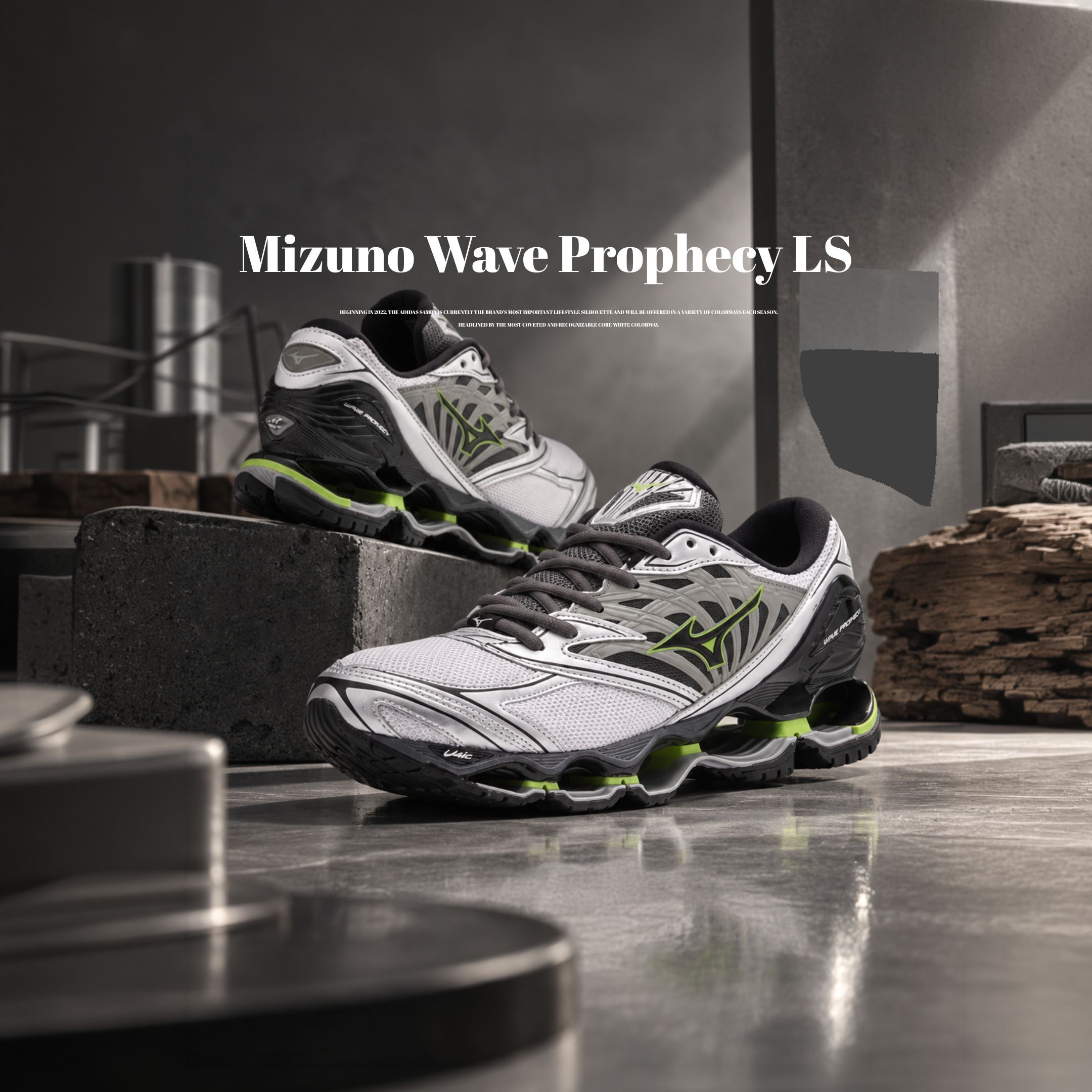 NICEDAY 代購 Mizuno Wave Prophecy LS Black 黑武士 機甲 科技 白灰 白 D1GA333701