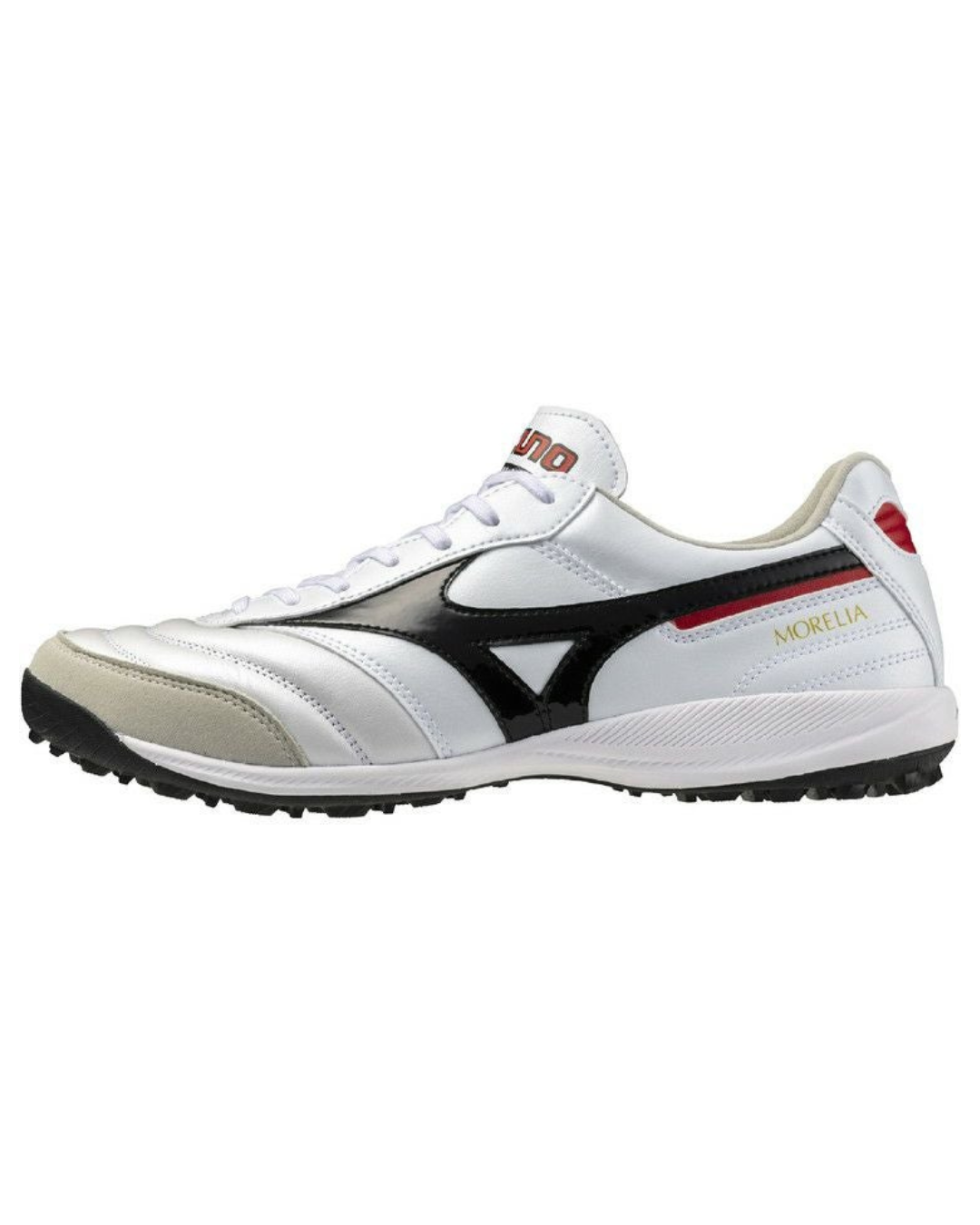 Mizuno Morelia Sala Elite TF Soccer Shoes - White/Black