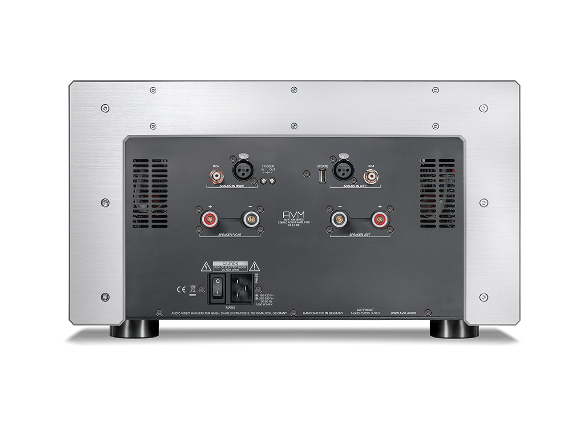 AVM OVATION SA 8.3 Lite 前面板顯示與機身細節