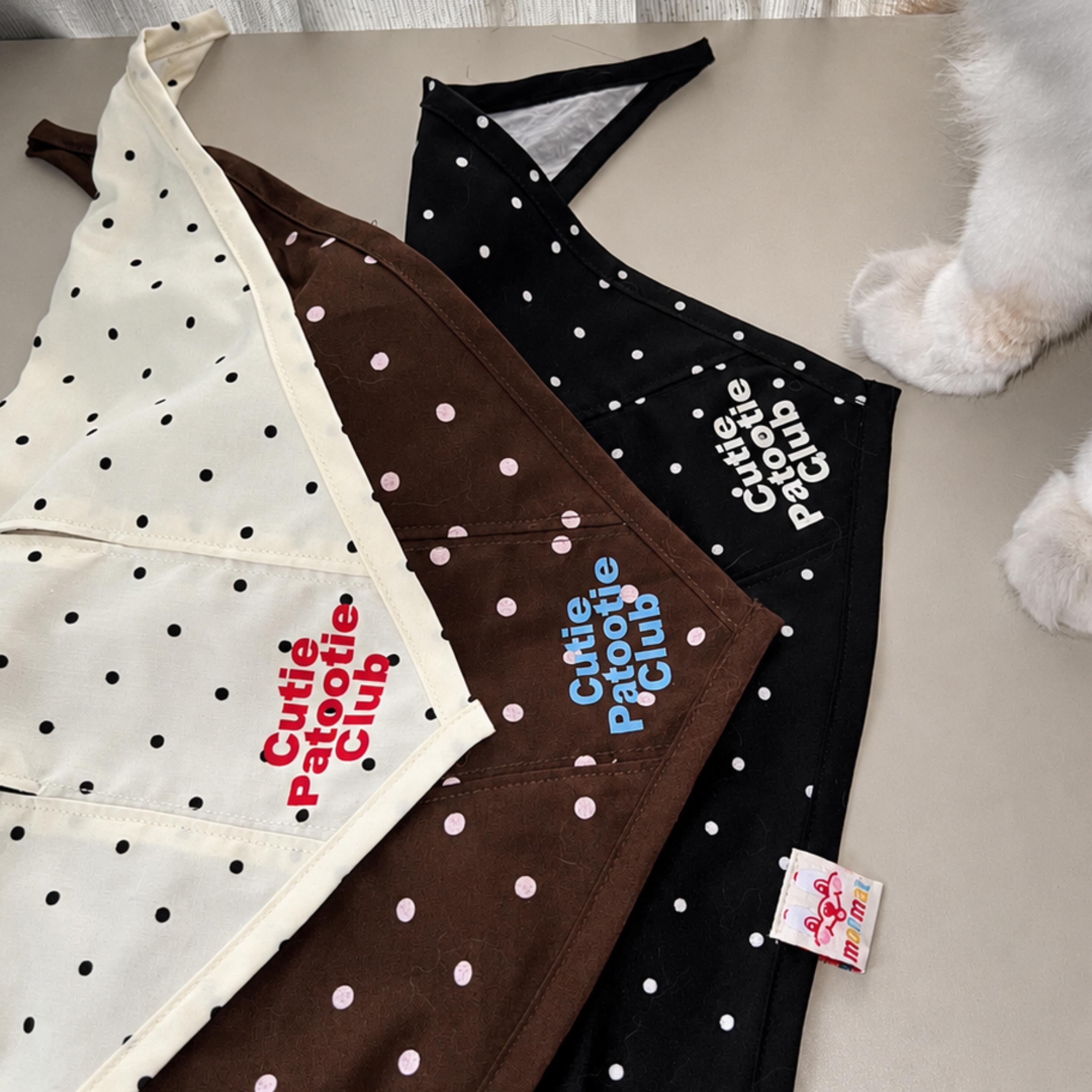 Mormat｜Cozy Dottie 復古波點親子裝 寵物帽