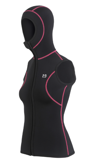 BESTDIVE  3mm女款頭套背心 $498