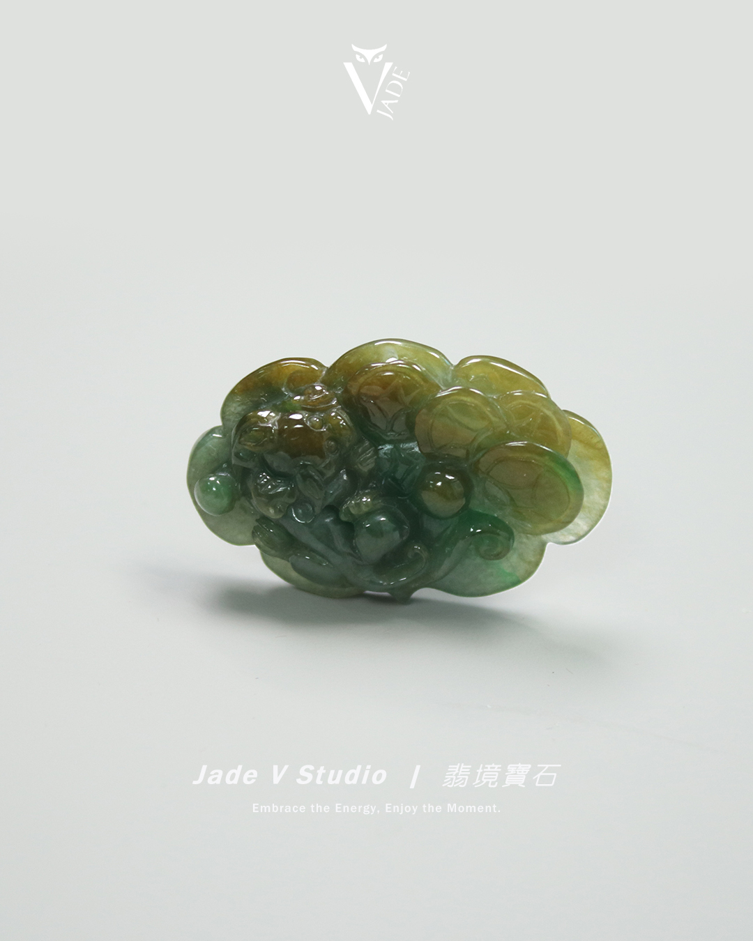 【JadeV｜翡境寶石】糯冰 雙彩 祥雲 貔貅 翡翠