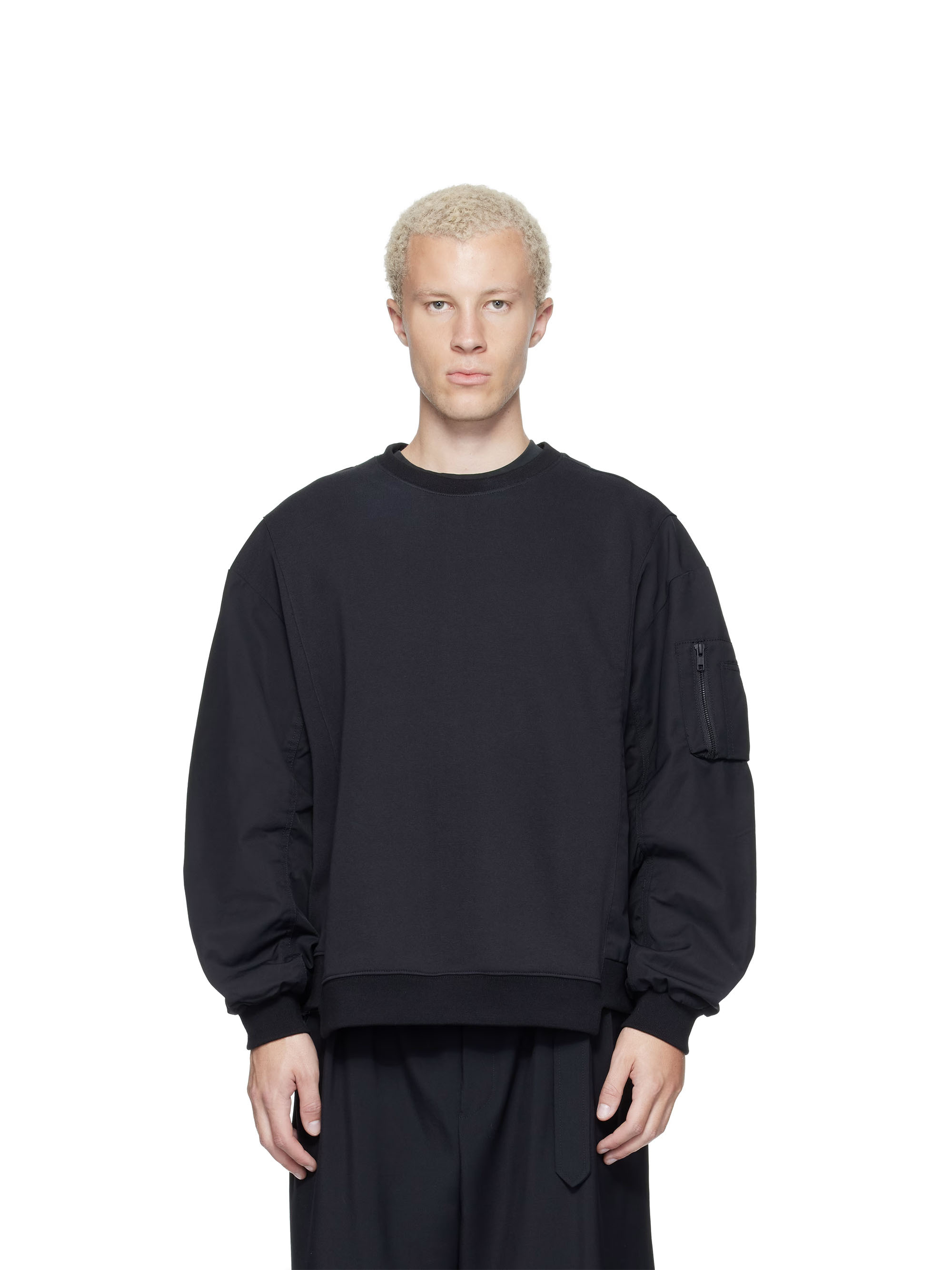 RE;CODE MA 1 MIXED SWEATSHIRT 大學T