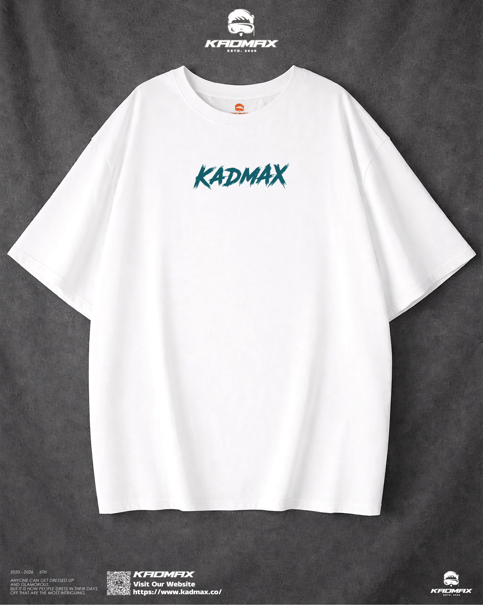 KADMAX大尺碼-喵吉拉短袖TEE〈KMSS2627〉