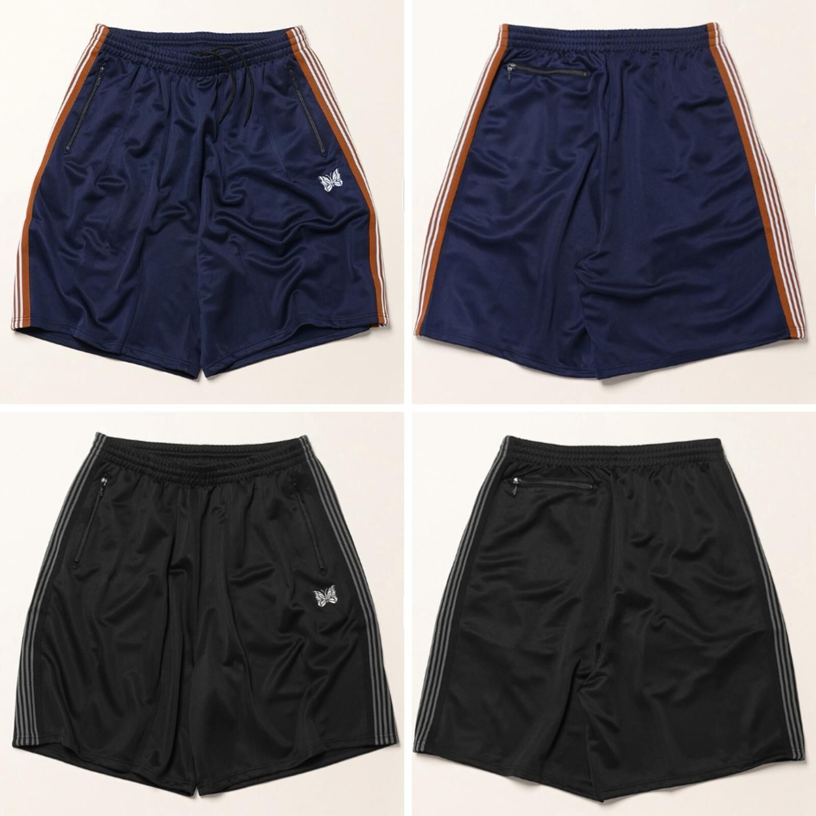 現貨|NEEDLES X LOFTMAN 50th H.D. Track Shorts - Poly Smooth