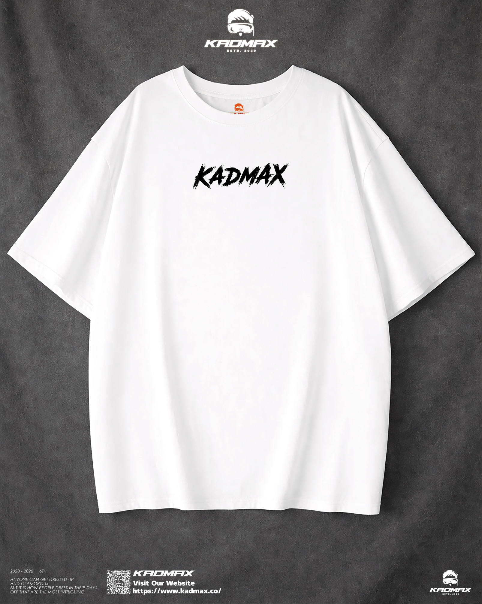 KADMAX大尺碼-達摩武士短袖TEE〈KMSS2628〉