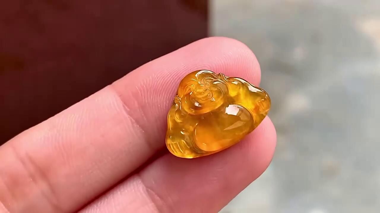 翡翠黃金佛公,天然翡翠A玉, 緬甸玉, Jade, Jadeite