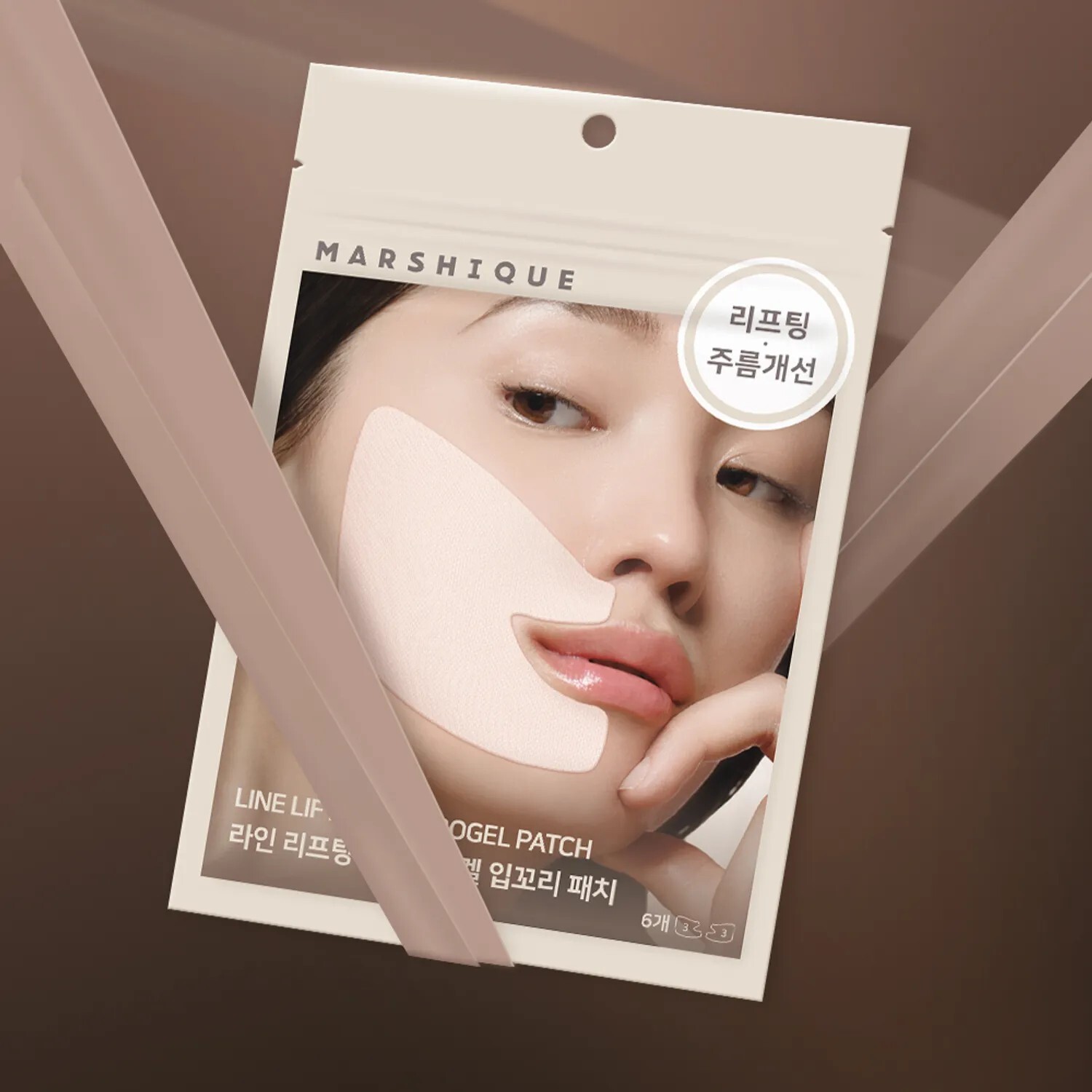 MARSHIQUE 提拉緊緻水凝膠貼（適用於微笑區）6片裝(L3+R3)