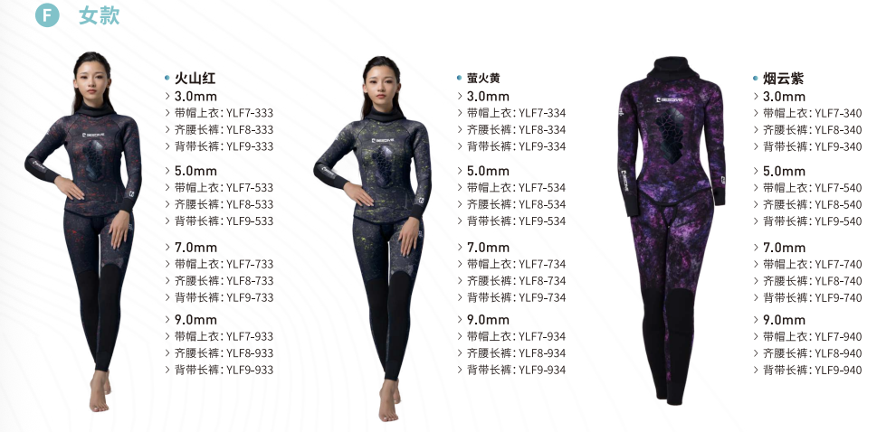 Bestdive漁獵迷彩防寒衣+褲 3mm 迷彩1258+828=2086 純色1058+758=1816