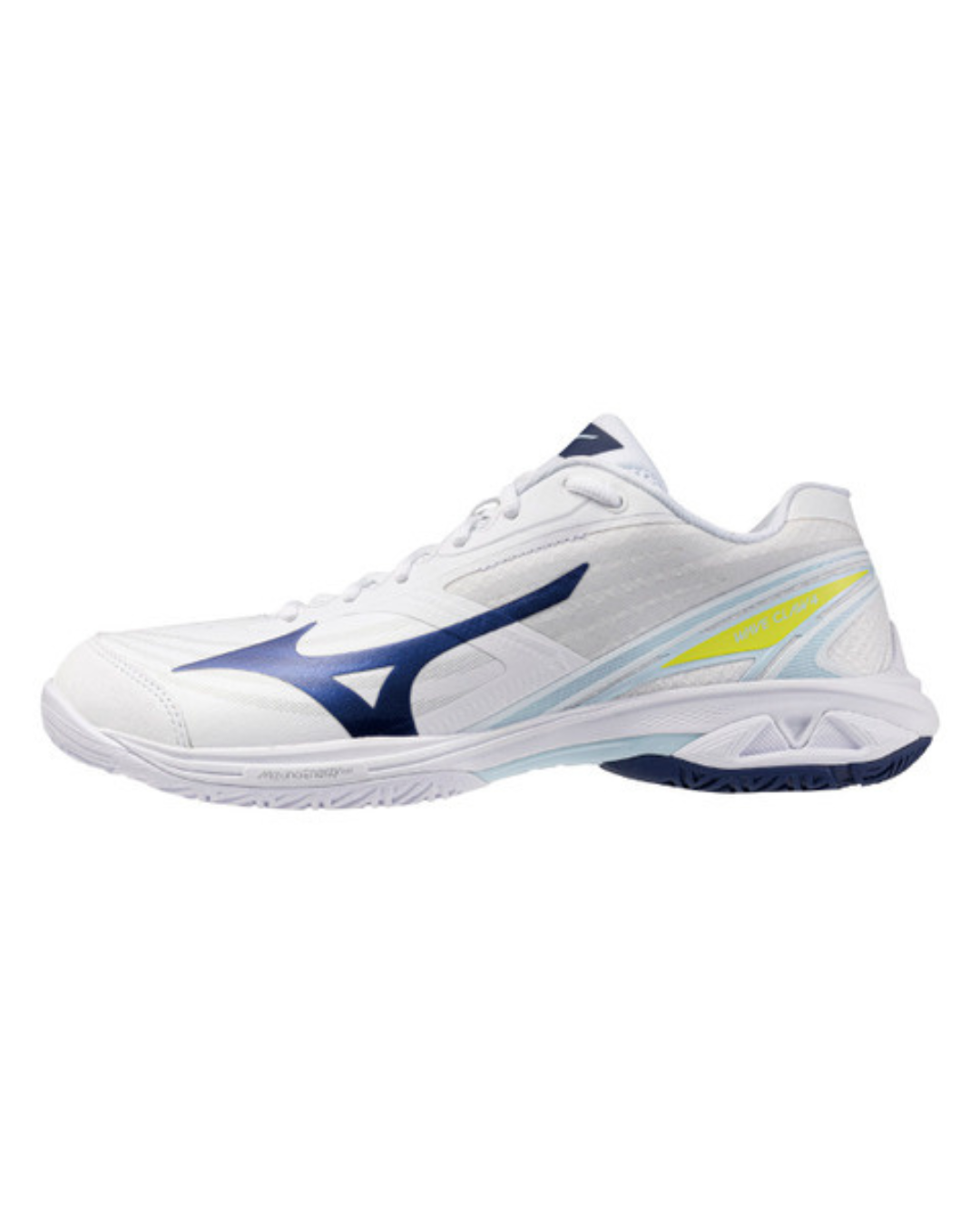 MIZUNO WAVE CLAW 4 - White/Green - Badminton shoes/ Fencing shoes